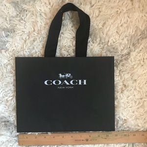 New Coach Retail Gift Bag